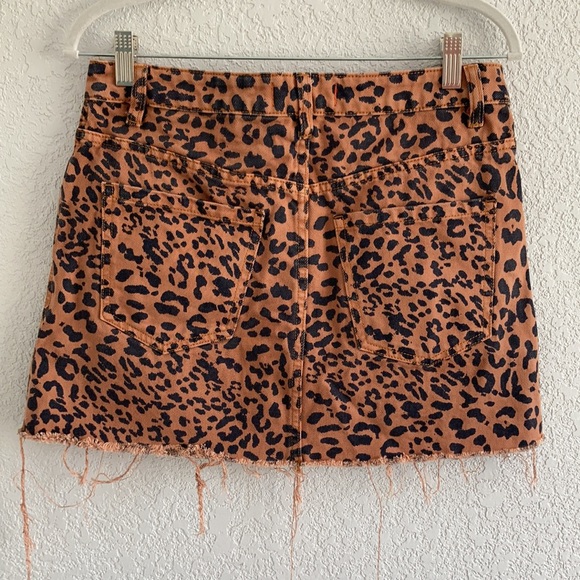 Free People Denim Mini Skirt - Picture 2 of 3